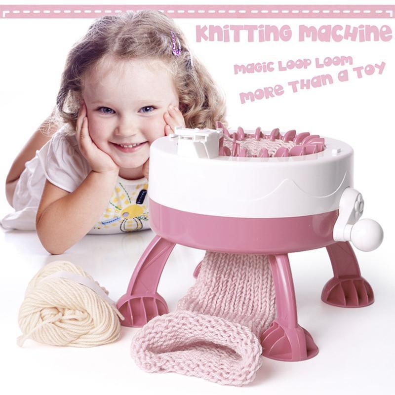 Knitting Machine Diy Manual Toys for Children