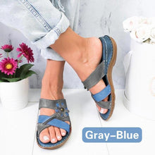 Load image into Gallery viewer, Women&#39;s Summer Floral Comfortable Sandals