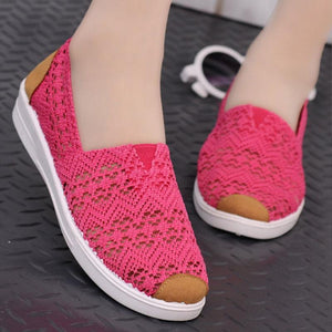 Slip-On Mesh Shoes for Ladies