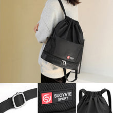 Load image into Gallery viewer, Drawstring Oxford Backpack