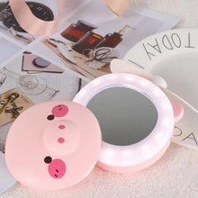 Load image into Gallery viewer, Piglet LED Make-Up Mirror