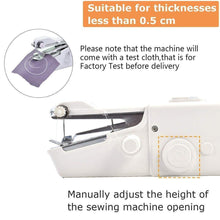 Load image into Gallery viewer, Mini Portable Handheld Sewing Machine