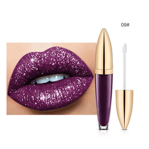 Diamond Lip Gloss Matte To Glitter Liquid Lipstick Waterproof