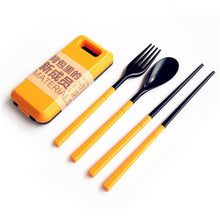 Load image into Gallery viewer, Portable Cutlery Set (Chopsticks Fork Spoon)