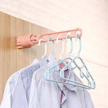 Load image into Gallery viewer, Folding Wall Mount Clothes Hanger