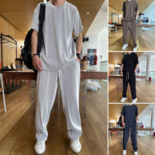 Load image into Gallery viewer, Ice Silk Male Casual Suit