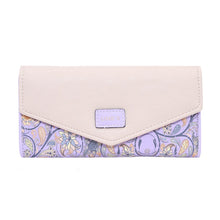 Load image into Gallery viewer, Floral Rhombus Ladies Long Wallet