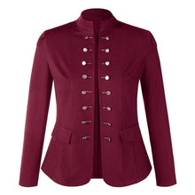 Load image into Gallery viewer, Women Warm Vintage Tailcoat Jacket Overcoat