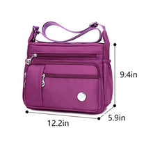 Load image into Gallery viewer, Waterproof Nylon Shoulder Bag