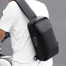 Load image into Gallery viewer, Anti Theft Waterproof Crossbody Bag, Sling Bag with USB Charging Port