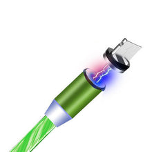 Load image into Gallery viewer, LED Magnetic 3 in 1 USB Charging Cable