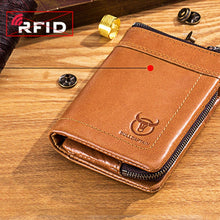 Load image into Gallery viewer, RFID Blocking Multi-slot Wallet With Coin Pocket