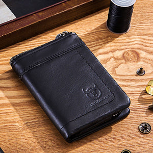 RFID Blocking Multi-slot Wallet With Coin Pocket