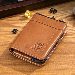 RFID Blocking Multi-slot Wallet With Coin Pocket