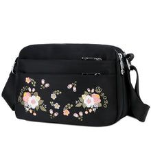 Load image into Gallery viewer, Embroidered Flower Crossbody Bag