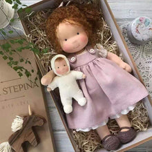 Load image into Gallery viewer, Handmade Waldorf Doll