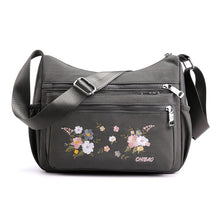 Load image into Gallery viewer, Embroidered Floral Shoulder Bag