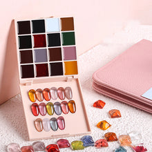 Load image into Gallery viewer, New Model 16 Colors Solid Nail Polish Platter